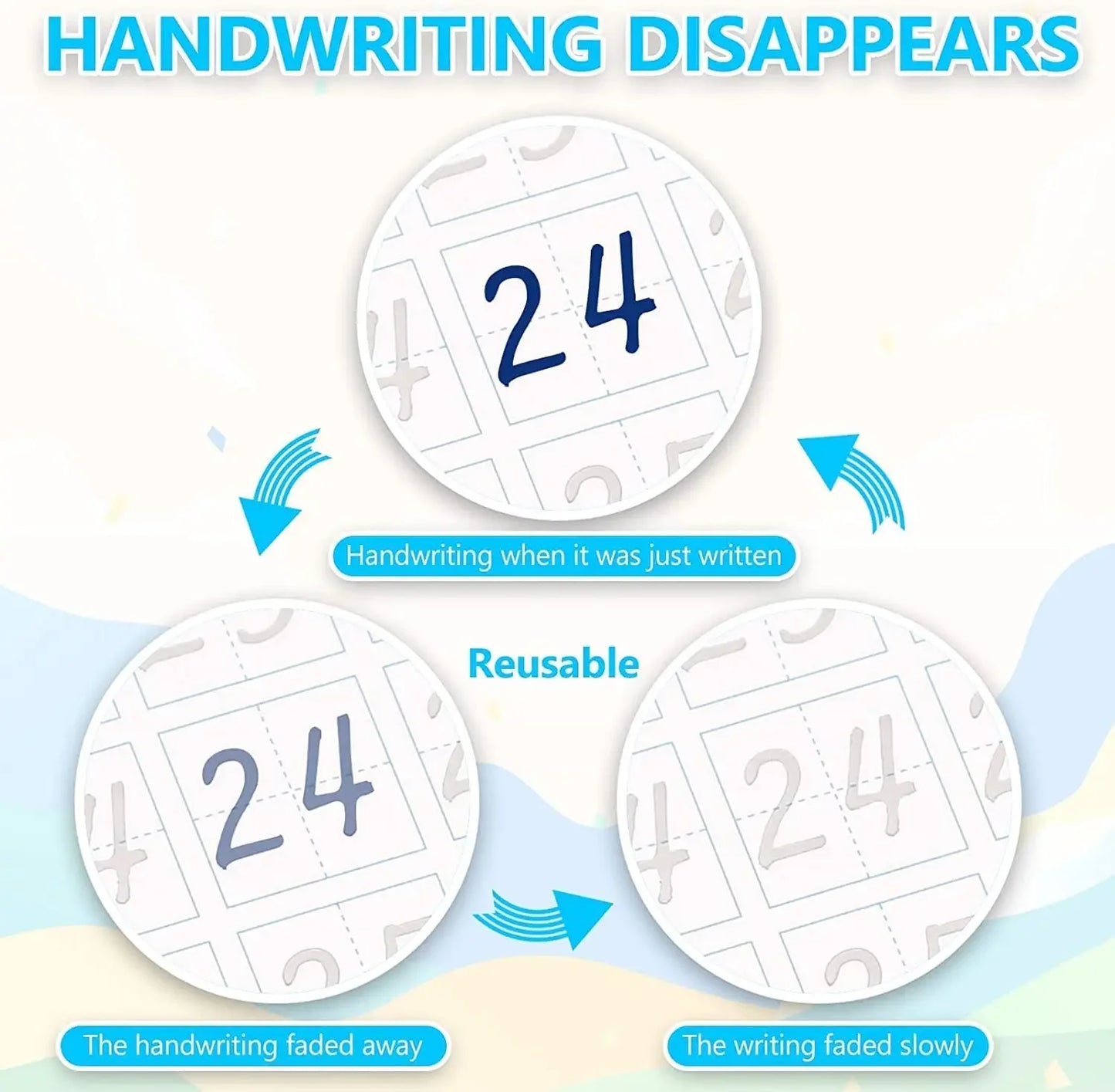 Reusable Learning Alphabet 3D Calligraphy