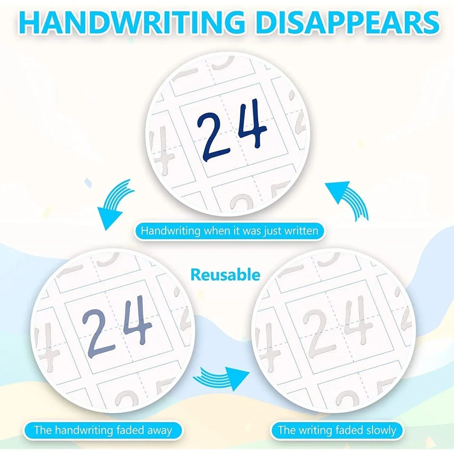 Reusable Learning Alphabet 3D Calligraphy