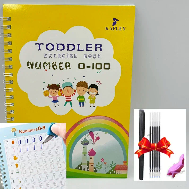 Reusable Learning Alphabet 3D Calligraphy