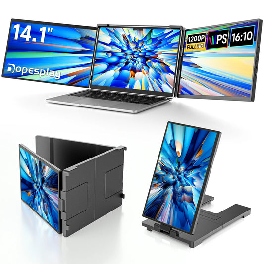 Triple Dual 1200P IPS Portable Monitor