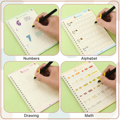 Reusable Learning Alphabet 3D Calligraphy