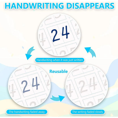 Reusable Learning Alphabet 3D Calligraphy