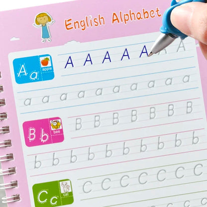 Reusable Learning Alphabet 3D Calligraphy